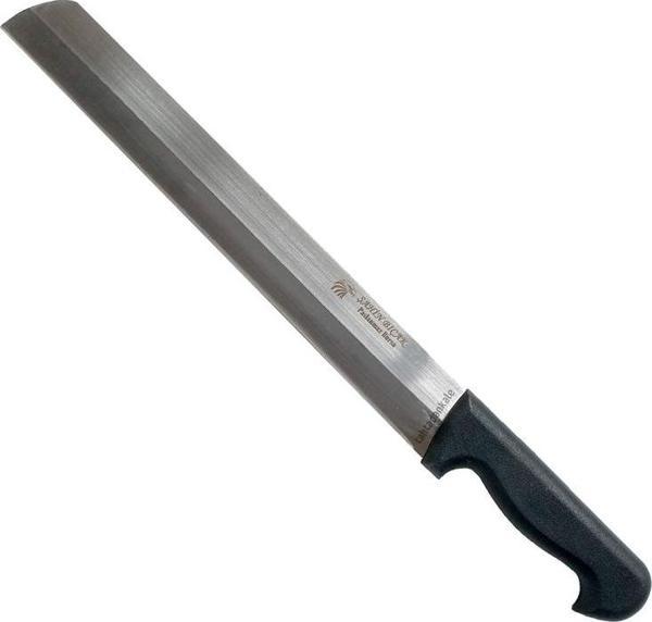 Şahin Bursa Kavurma Kaşar Bıçağı Kalın 35 cm - Plastik Sap - Image 1