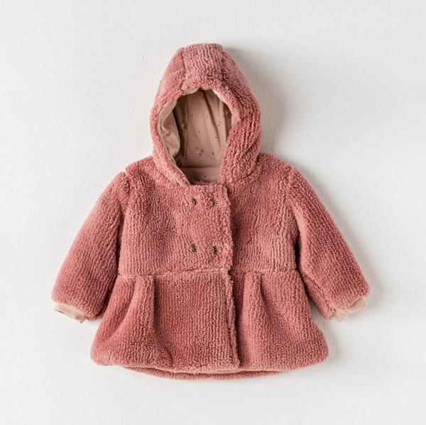 andywawa Bebek Mont Coat Welsoft Floral Baby - Image 1