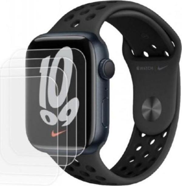 Winex Mobile Apple Watch Nike Series 7 41Mm Ön Darbe Emici Ekran Koruyucu Nano Cam (4 Adet) - Image 1