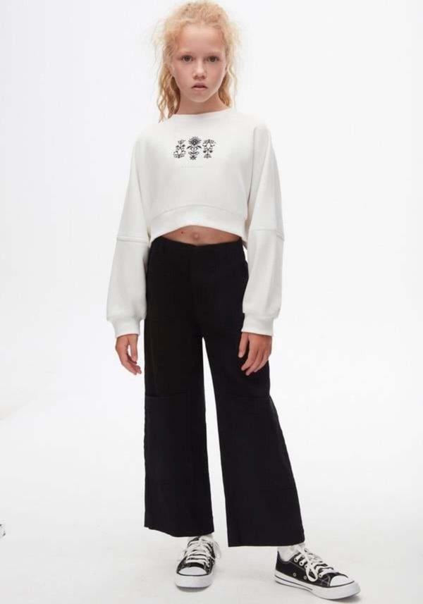 nk kids Kız Çocuk Sweat Ekru 37318 - Image 1