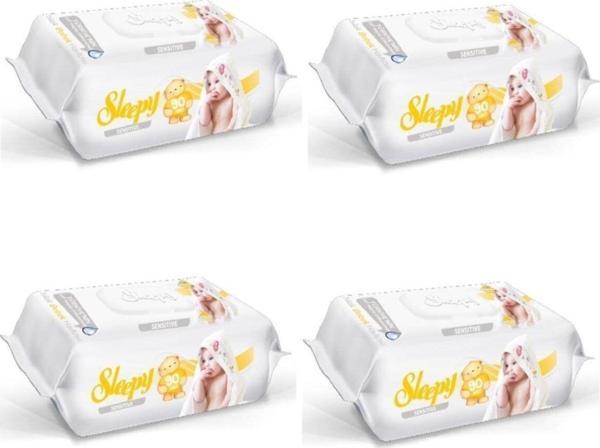 Sleepy Sensitive Islak Havlu 90Lı 4 Adet - Image 1