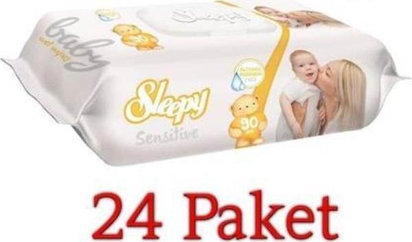 Sleepy Sensitive Islak Mendil 24X90'Lı - Image 1