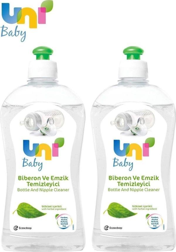 Uni Baby Biberon Ve Emzik Temizleyici 500Ml (Yeni) 2 Li Set - Image 1