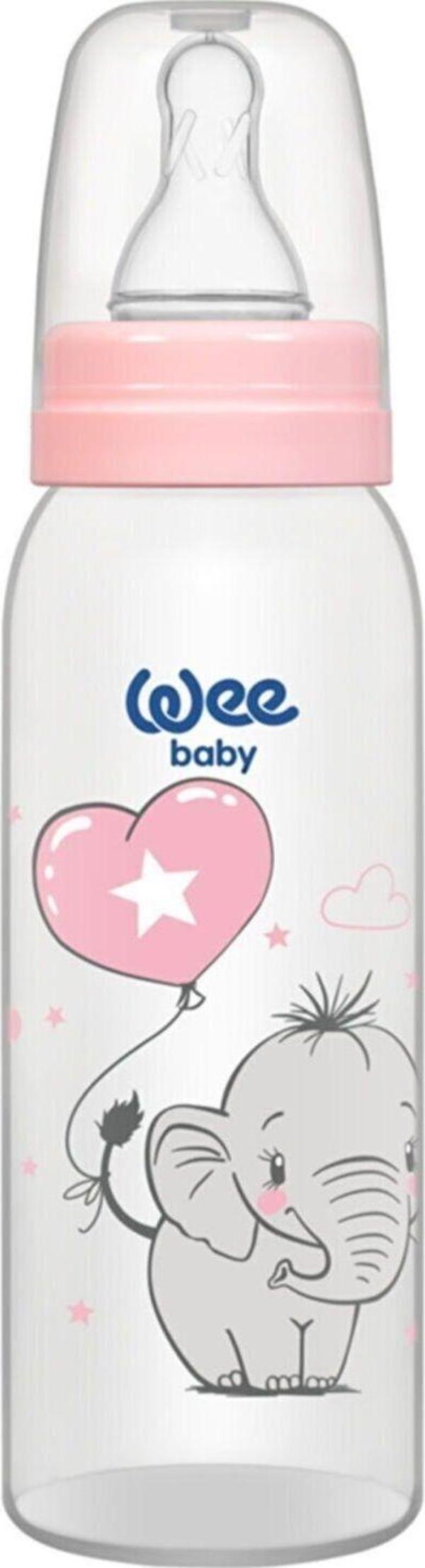 Wee Baby Klasik Pp Biberon 250 Ml - Pembe Fil - Image 1