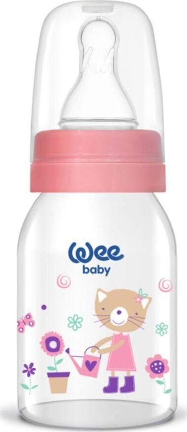 Wee Baby Baby Klasik Cam Biberon Pembe 125Ml ( Tekli̇di̇r ) - Image 1
