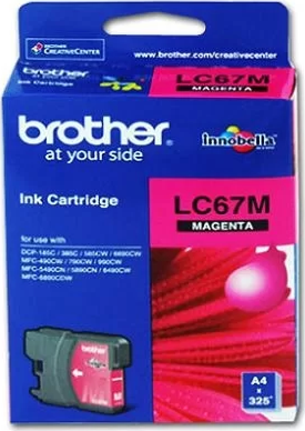 BROTHER LC67M KIRMIZI 325 SAYFA KARTUS MFC-795CW, MFC-J615W - Image 1