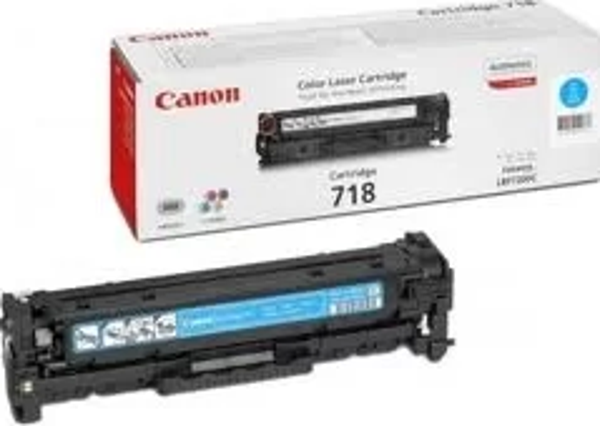 CANON 2661B002 CRG-718C MAVI TONER 2.900 SAYFA / MF8300 - Image 1
