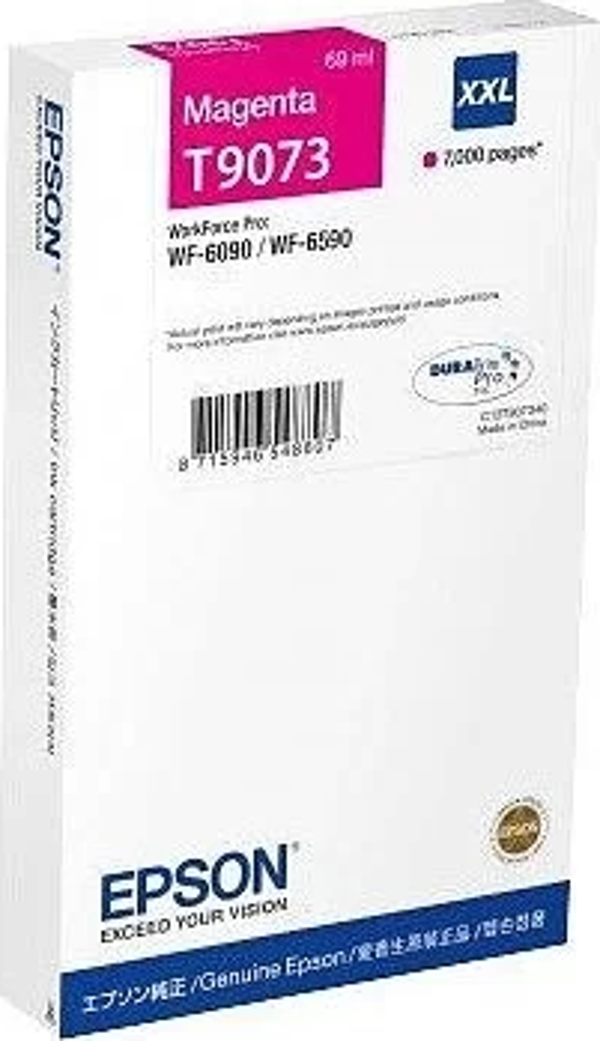EPSON C13T907340 WF-6XXX SERİES INK CARTRİDGE XXL MAGENTA - Image 1