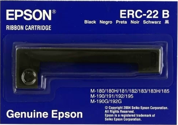 EPSON ERC22B C43S015358 SİYAH ŞERİT (M180 M183 M185 M190 M192 M195) - Image 1