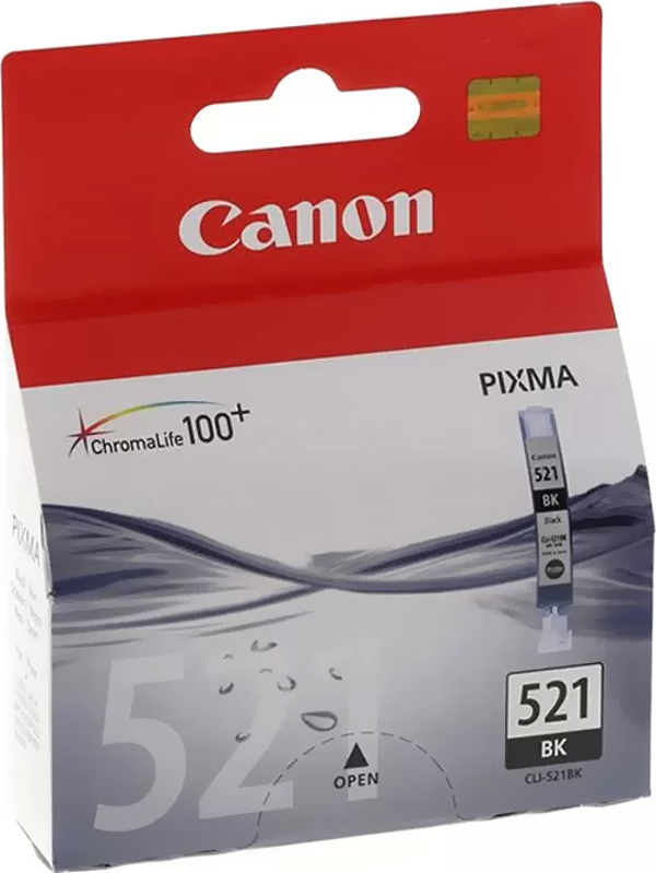 CANON CLI-521BK SİYAH KARTUŞ (MP540 MX860 İP3600 MP560 MX870) - Image 1