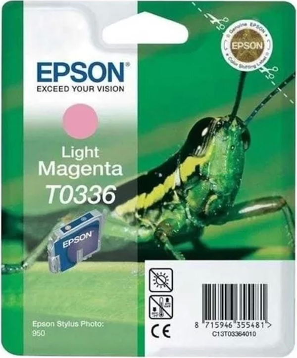 OUTLET EPSON T0336 C13T03364020 AÇIK KIRMIZI ORJİNAL KARTUŞ 440 SAYFA (PHOTO 950 960) - Image 1