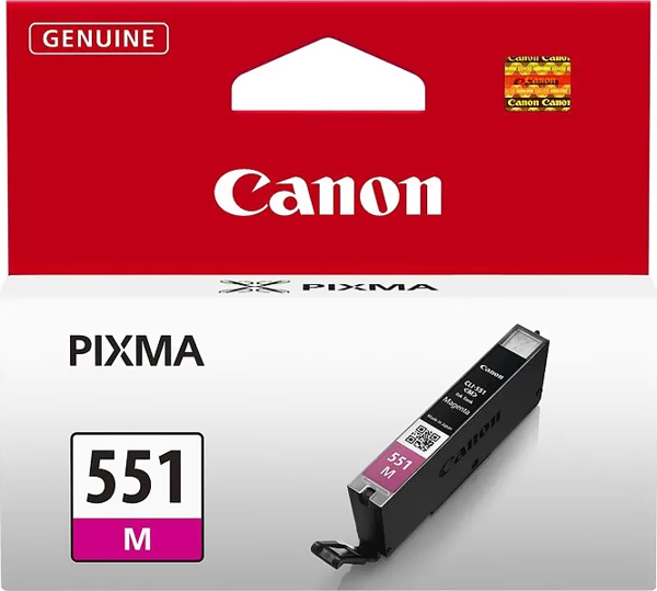 CANON CLI-551M KIRMIZI KARTUŞ 332 SAYFA (MG5450 İP7250 MG7550 İX6850 İP8750) - Image 1