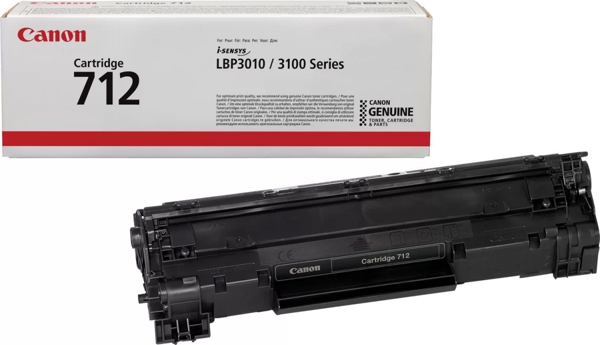 Canon CRG-712 Siyah Orjinal Toner - Image 1
