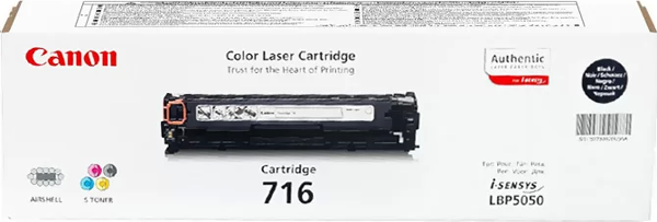 CANON CRG-716 SİYAH TONER 2200 SAYFA (LBP 5050 MF 8030 MF 8050 MF 8080) - Image 1