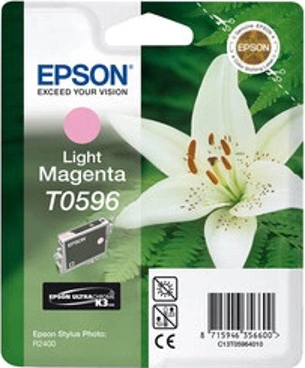 OUTLET EPSON T0596 C13T05964020 AÇIK KIRMIZI ORJİNAL KARTUŞ 450 SAYFA (STYLUS PHOTO R2400) - Image 1