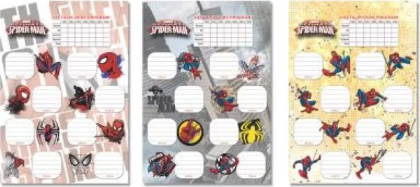 GIPTA TRANSFORMERS DERS PROGRAMI OKUL ETİKETİ 3LÜ (5779) - Image 1