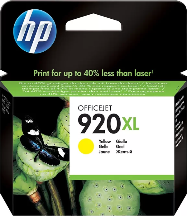 HP CD974AE 920XL SARI MÜREKKEP KARTUŞ 700 SAYFA YÜKSEK KAPASİTE (4500 J4580 J4660) - Image 1