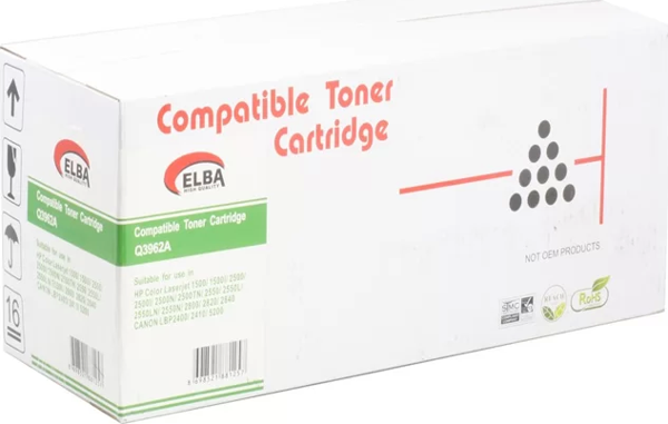 OUTLET ELBA HP Q3962A SARI MUADİL TONER (1500 2500) - Image 1