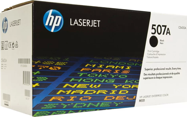 HP CE400A (507A) SIYAH TONER 5.500 SAYFA - Image 1