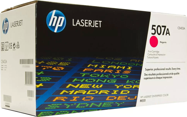 HP CE403A (507A) MACENTA TONER 6.000 SAYFA - Image 1