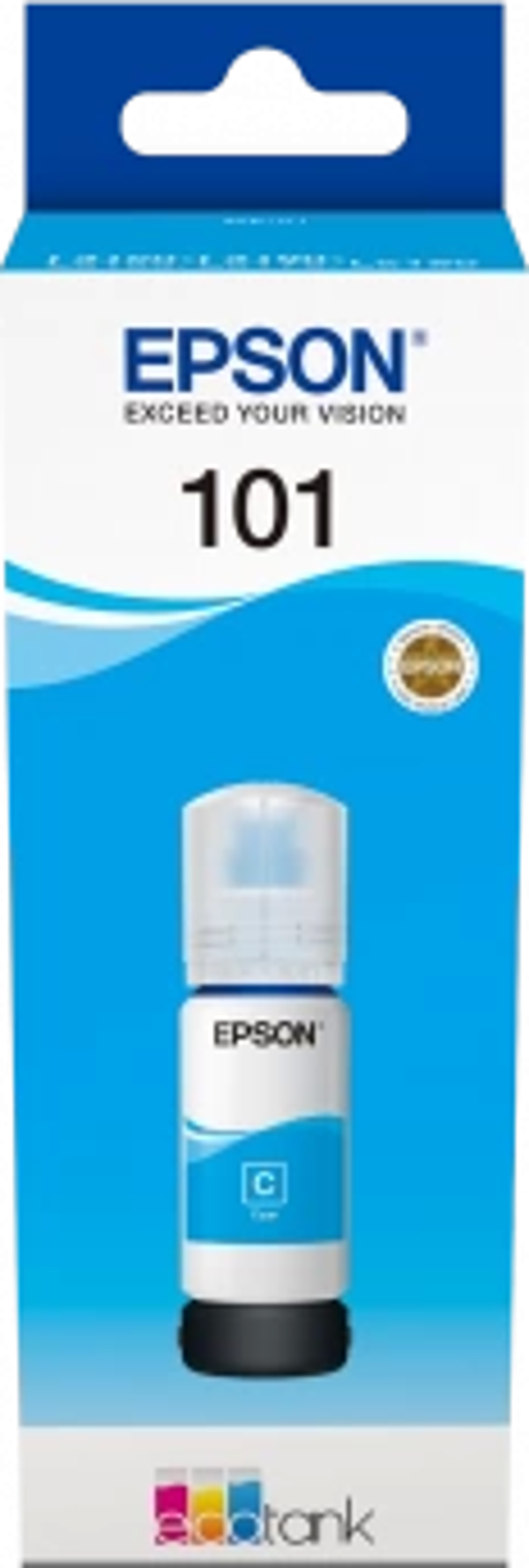 EPSON 101 C13T03V24A MAVİ MÜREKKEP KARTUŞ 6000 SAYFA (L4150 L4160 L6160 L6170 L6190) - Image 1