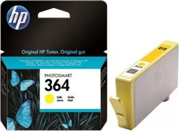 OUTLET HP CB320EE 364 SARI ORJİNAL MÜREKKEP KARTUŞ 300 SAYFA (3070A 5510 B8550 C5380 7510E) - Image 1