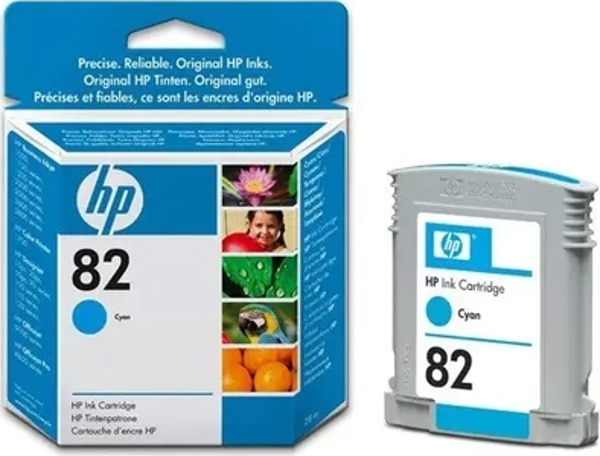 OUTLET HP CH566A 82 MAVİ ORJİNAL MÜREKKEP KARTUŞ 28ml (111 510) - Image 1