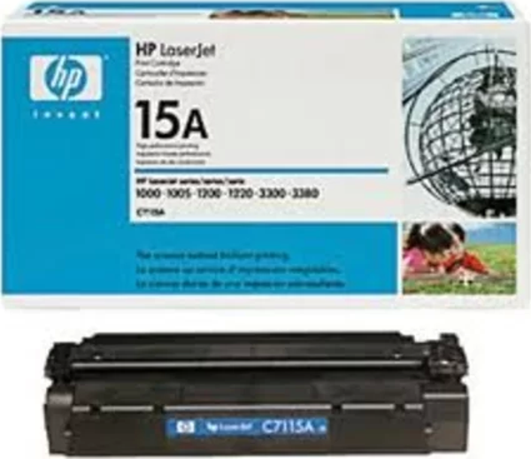 HP C7115A 15A SİYAH TONER 2500 SAYFA (1000 1005 1200 1220 3300) - Image 1