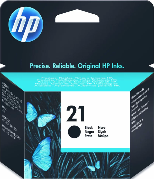HP C9351AE (21) SIYAH MUREKKEP KARTUSU 190 SAYFA - Image 1