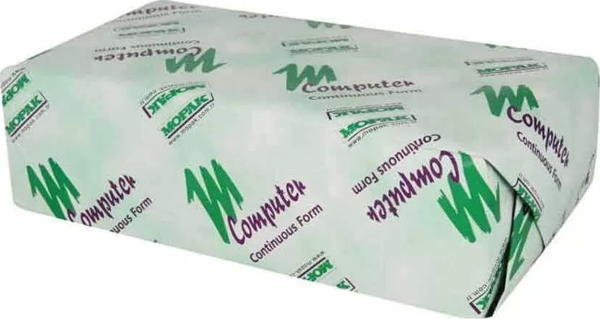 Mopak Bilgisayar Kağıdı 11 x 38 2 Nüsha 55 gr 1000'li - Image 1