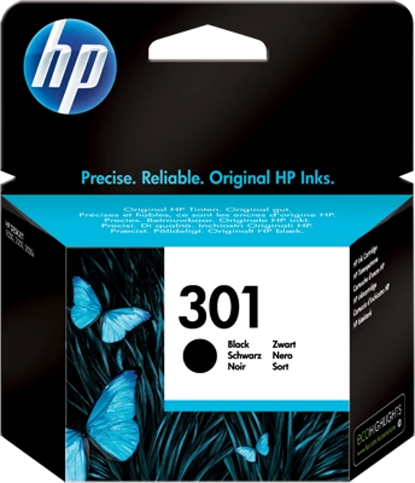 HP CH561EE (301) SIYAH MUREKKEP KARTUSU 190 SAYFA - Image 1