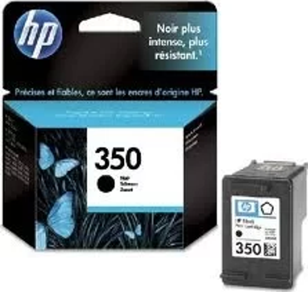 HP CB335EE (350) SIYAH MUREKKEP KARTUSU 200 SAYFA - Image 1