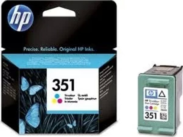 HP CB337EE (351) UC RENKLI MUREKKEP KARTUSU 170 SAYFA - Image 1