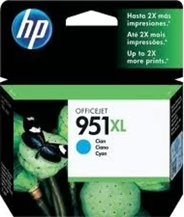 HP CN046AE (951XL) CAMGOBEGI YUKSEK KAPASITELI MUREKKEP KARTUSU 1.500 SAYFA - Image 1