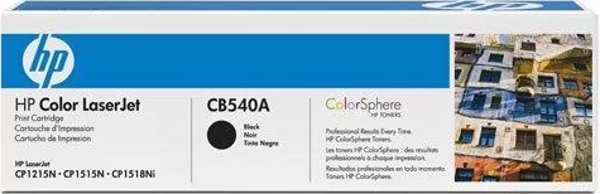 HP CB540A (125A) SIYAH TONER 2.200 SAYFA - Image 1