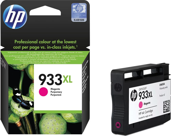 HP CN055AE (933XL) MACENTA YUKSEK KAPASITELI MUREKKEP KARTUSU 825 SAYFA - Image 1