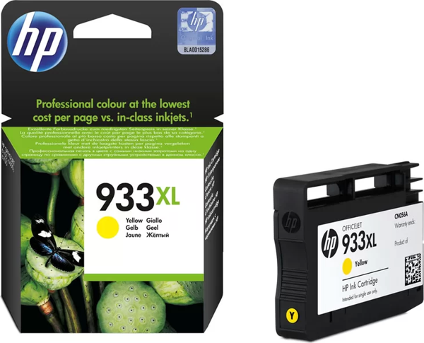 HP CN056AE (933XL) SARI YUKSEK KAPASITELI MUREKKEP KARTUSU 825 SAYFA - Image 1