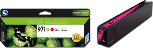 HP CN627AE (971XL) MACENTA YUKSEK KAPASITELI MUREKKEP KARTUSU 6.600 SAYFA - Image 1