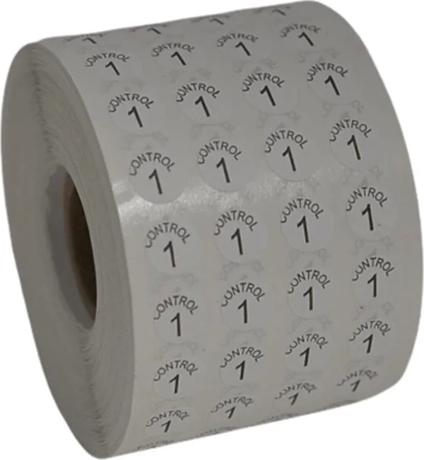Etiketleme Makinesi Kontrol Etiket 1 No (5 Rulo 50.000 Adet) - Image 1