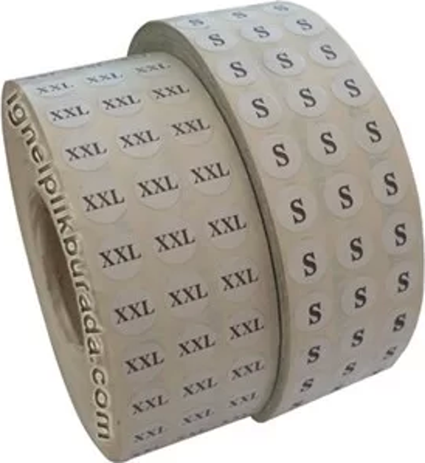 Beden Etiketi M (1 Rulo 3500 Adet) - Image 1