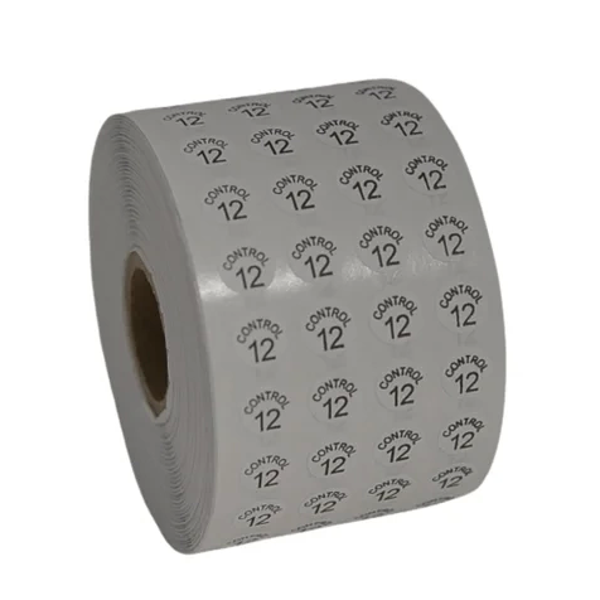 Etiketleme Makinesi Kontrol Etiket 12 No (5 Rulo 50.000 Adet) - Image 1