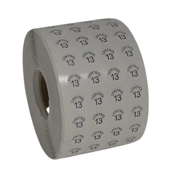 Etiketleme Makinesi Kontrol Etiket 13 No (5 Rulo 50.000 Adet) - Image 1
