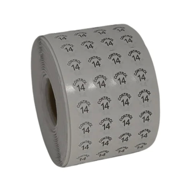 Etiketleme Makinesi Kontrol Etiket 14 No (5 Rulo 50.000 Adet) - Image 1