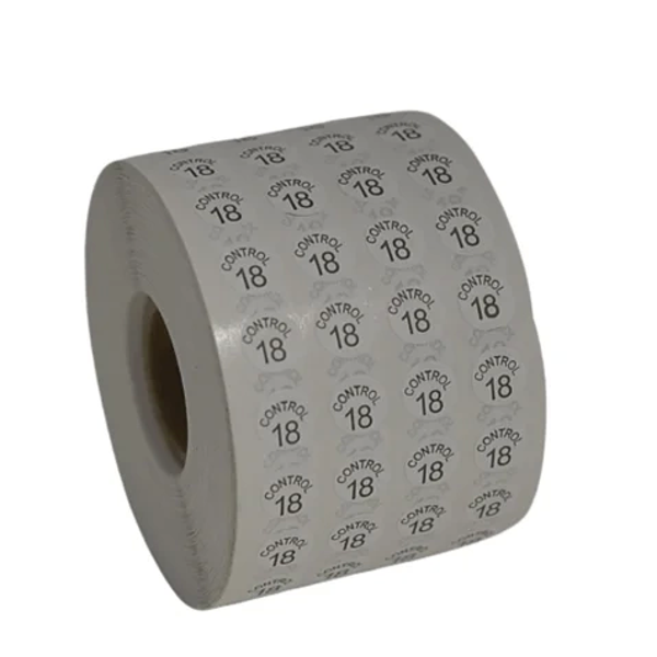 Etiketleme Makinesi Kontrol Etiket 18 No (5 Rulo 50.000 Adet) - Image 1