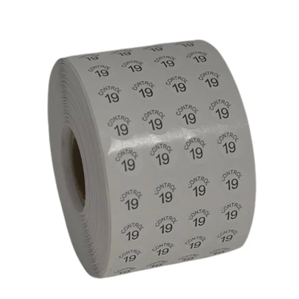 Etiketleme Makinesi Kontrol Etiket 19 No (5 Rulo 50.000 Adet) - Image 1