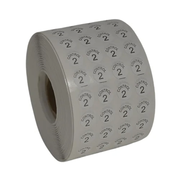 Etiketleme Makinesi Kontrol Etiket 2 No (5 Rulo 50.000 Adet) - Image 1