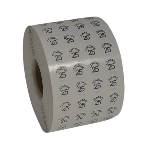 Etiketleme Makinesi Kontrol Etiket 25 No (5 Rulo 50.000 Adet) - Image 1