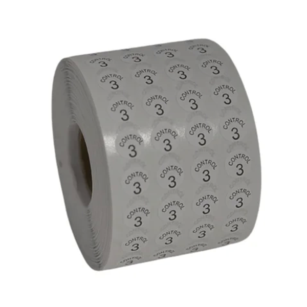 Etiketleme Makinesi Kontrol Etiket 3 No (5 Rulo 50.000 Adet) - Image 1