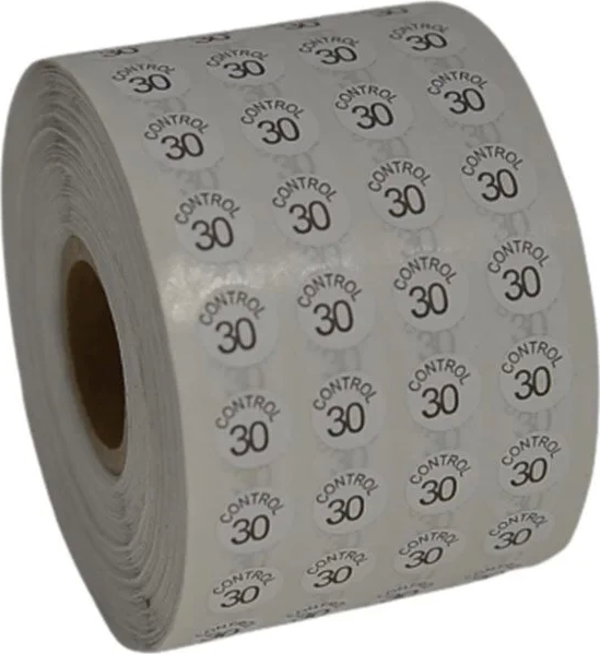 Etiketleme Makinesi Kontrol Etiket 30 No (5 Rulo 50.000 Adet) - Image 1