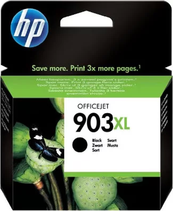 HP T6M15AE (903XL) SIYAH YUKSEK KAPASITELI MUREKKEP KARTUSU 825 SAYFA - Image 1